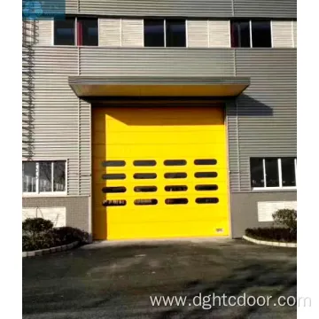 Rapid PVC Fabric Huge Stacking Roll Up Door